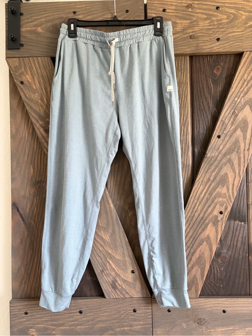 Vuori Light Blue Joggers with Drawstring